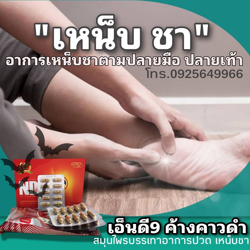 ชาปลายมือปลายเท้า